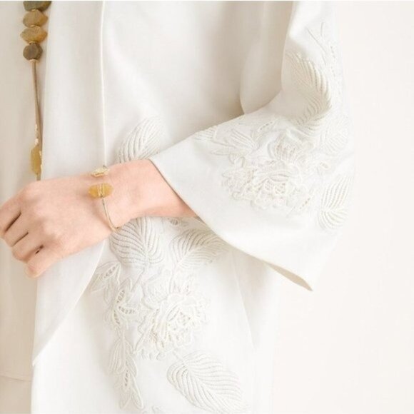 NWT Chico's Black Label Lace-Applique Jacket - Picture 4 of 6